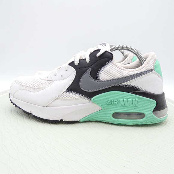 Nike Air Max Excee DM8346-100 Womens 11 Running Shoes White Green Glow Sneaker - Picture 1 of 10